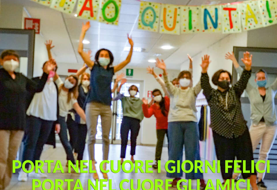 Video saluto alla quinta 2020