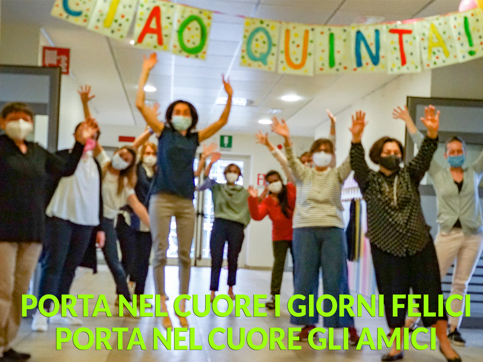 Video saluto alla quinta 2020