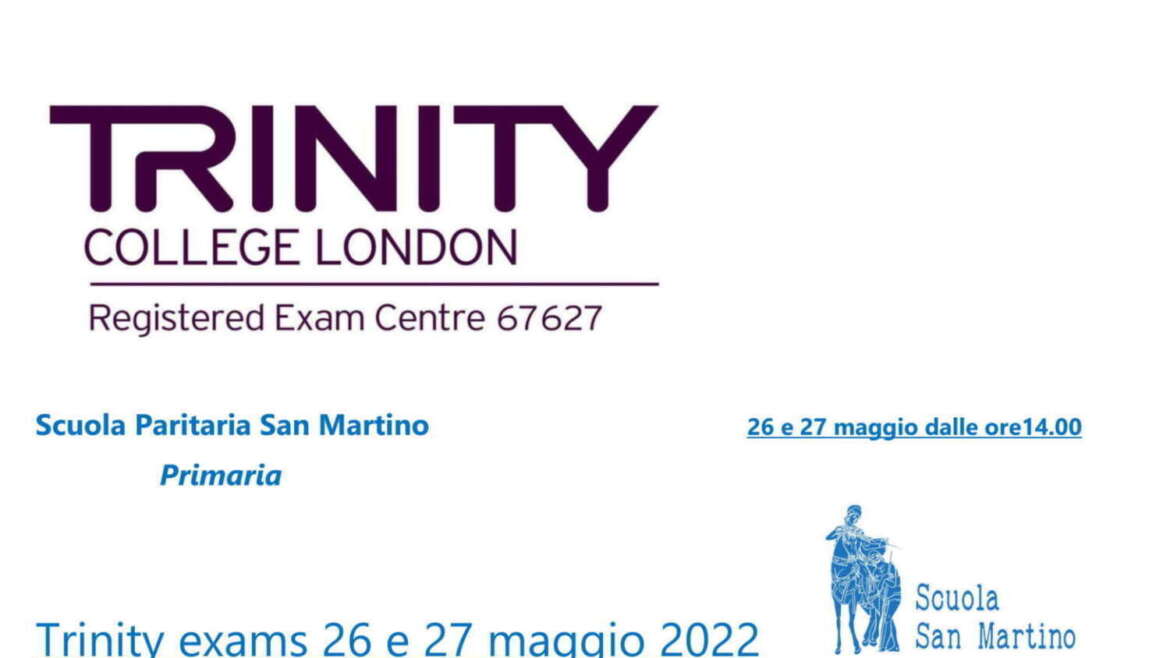 Esame TRINITY maggio 2022