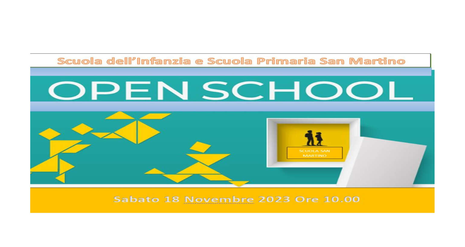 Open Day  sabato 18 novembre 2023