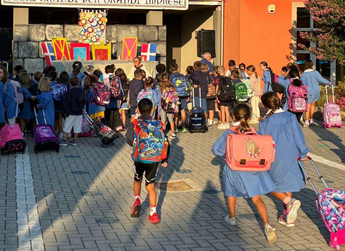 “I cavalieri della Tavola Rotonda” – primo giorno di scuola