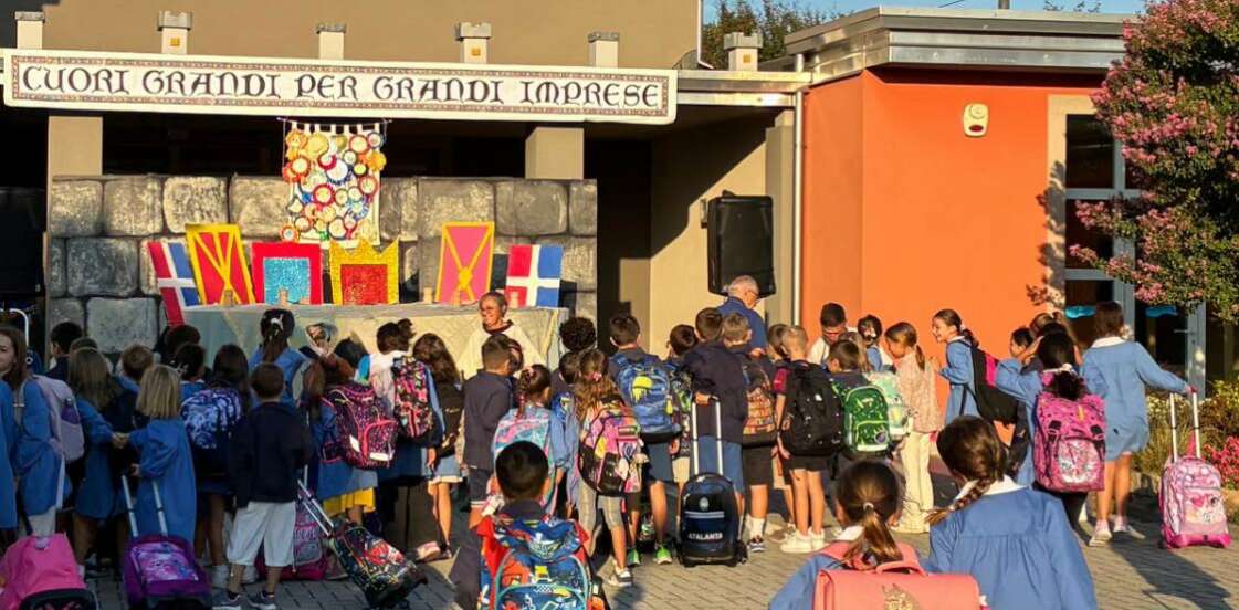 “I cavalieri della Tavola Rotonda” – primo giorno di scuola
